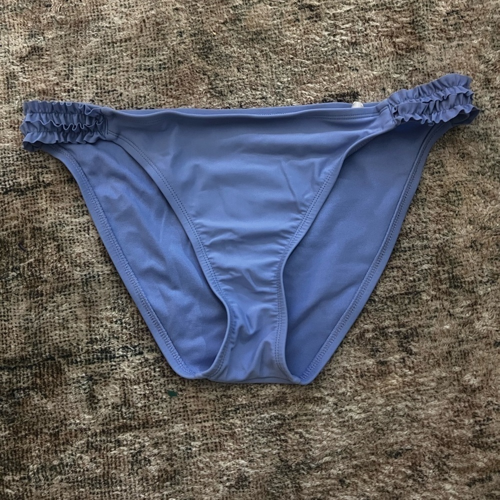 Shade & Shore Purple Bikini Bottom Classic Swimwear Size Large